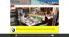 Desktop Screenshot of emmaus-ghlin.be